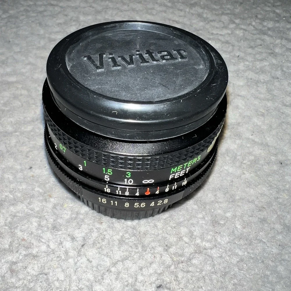Vivitar 28mm f/2.8 Wide Angle Lens MC Ø49mm‎ Manual Focus Lens